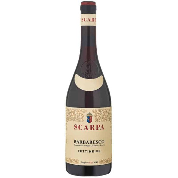 Scarpa Barbaresco Tettineive 2015 – rødvin fra Piemonte i 75 cl