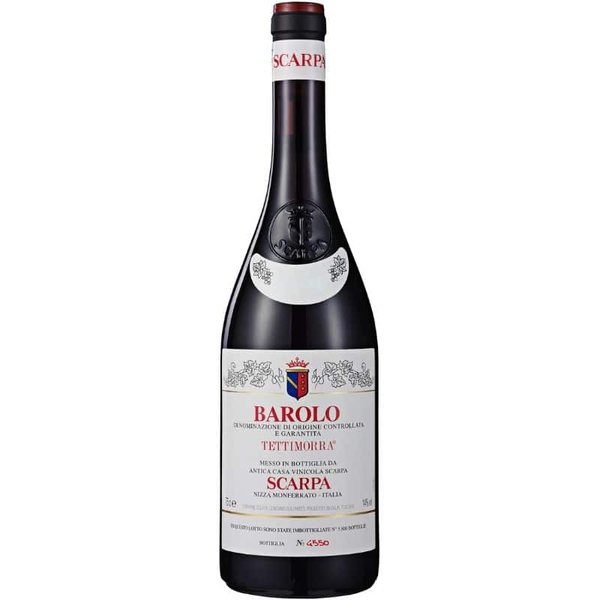 Scarpa Barolo Tettimorra 2015 – rødvin fra Piemonte i 75 cl