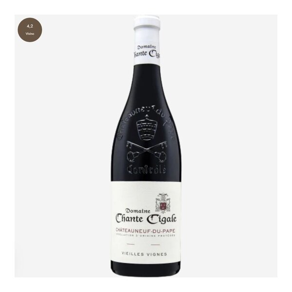 Châteauneuf-du-Pape Vieilles Vignes 2022 rødvin fra gamle vinstokke i Sydrhône