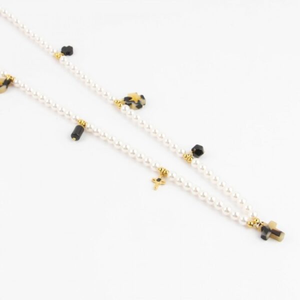 collar perlas carey