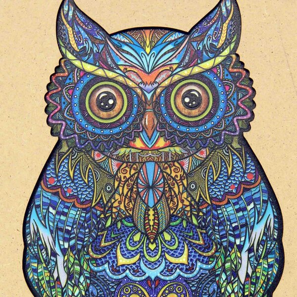 puzzle animaux bois adulte