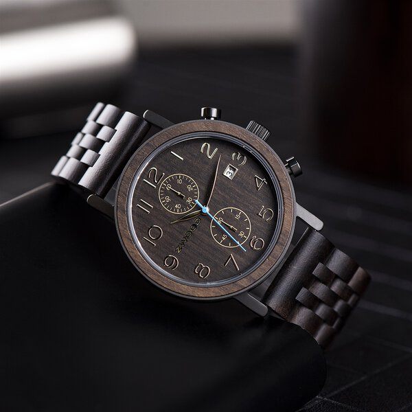 Montre bois homme zwood