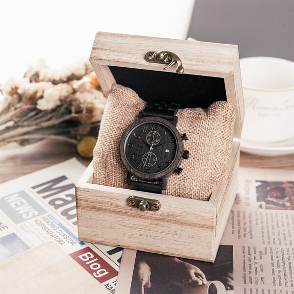 Montre bois homme zwood