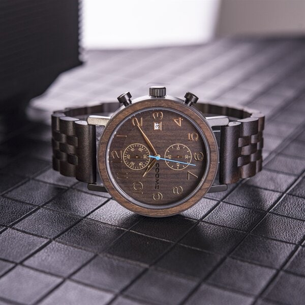 Montre bois homme zwood