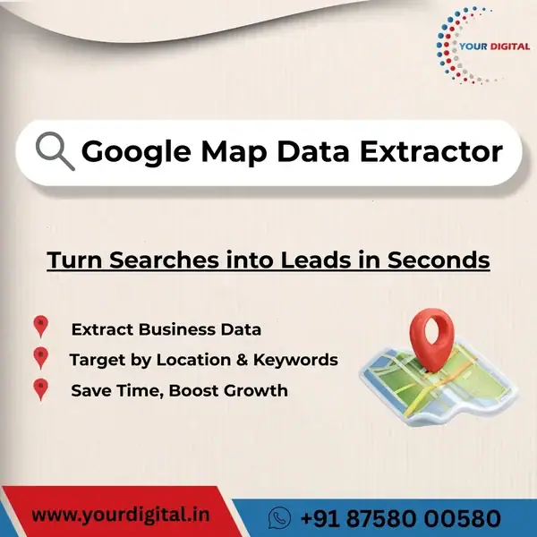 G- Map ( Google Map ) Data Extractor