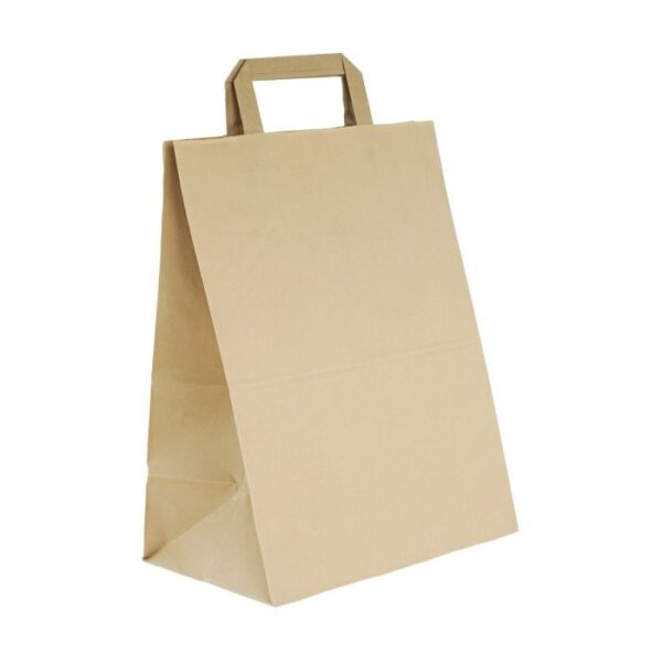 Torba papierowa 250x170x340 BRĄZOWA