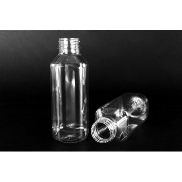 Butelka 400 ml kwadratowa rPET