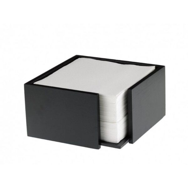 Dyspenser 24x24 1/4  do serwetek 1/4 czarny 13,5x13,5x10cm 1szt.