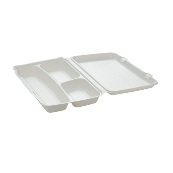 MENUBOX z trzciny 380x240 mm GIGA BePulp