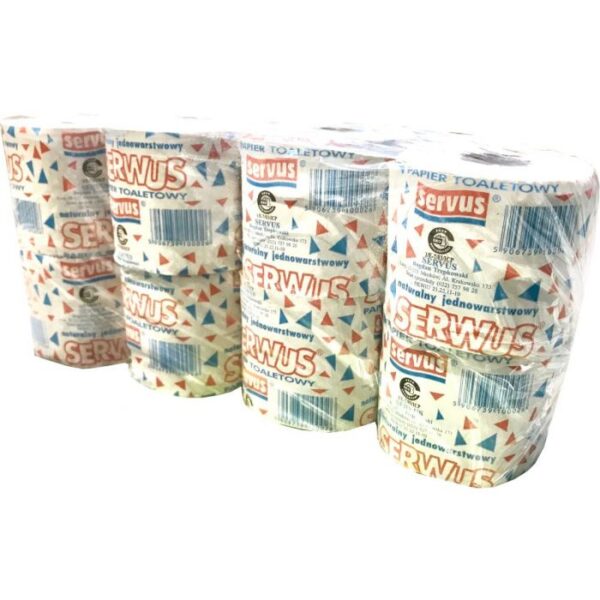 Papier toaletowy SERWUS, 8 sztuk