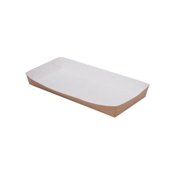 Tacka brązowa 20x9x2,5cm do frytek
