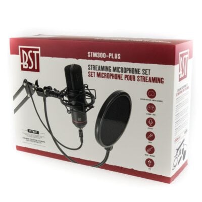 BST -STM300-PLUS     PROFESSIONAL USB MICROPHONE SET FOR RECORDING, STREAMING AND PODCASTING - Image 2