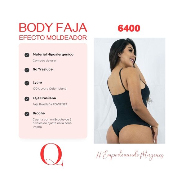 BODY FAJA REDUCTOR - BODYSUIT PREMIUM - Imagen 4
