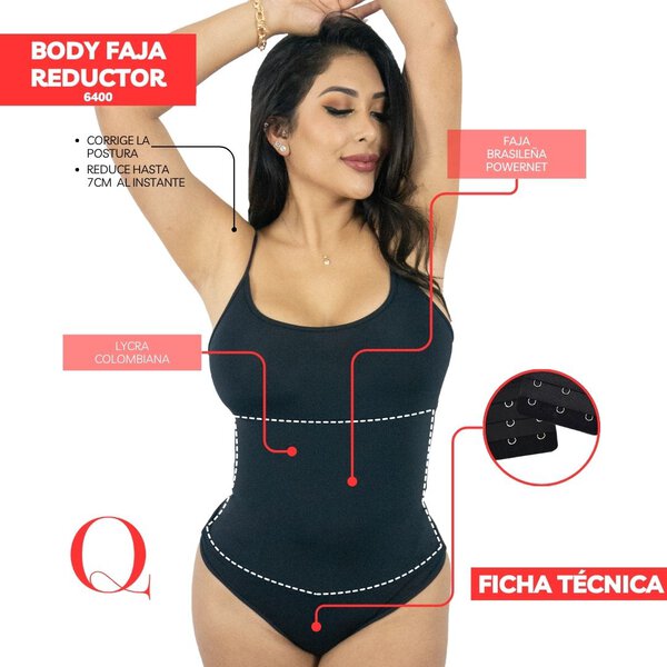 BODY FAJA REDUCTOR - BODYSUIT PREMIUM