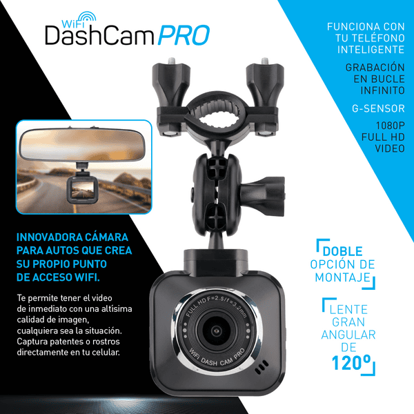 Wifi Dash Cam Pro Cámara para auto - Imagen 4