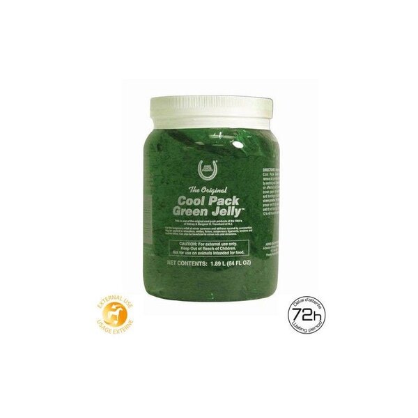 Cool-pack green jelly pour le cheval
