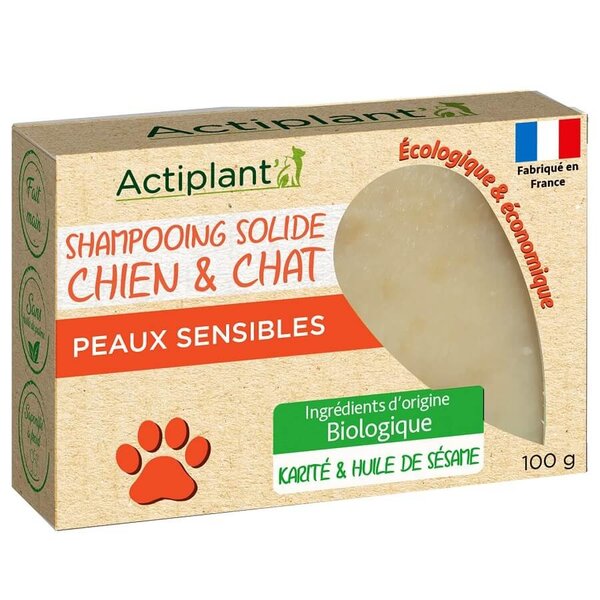 SHAMPOOING PEAUX SENSIBLES clement thekan chat et chien