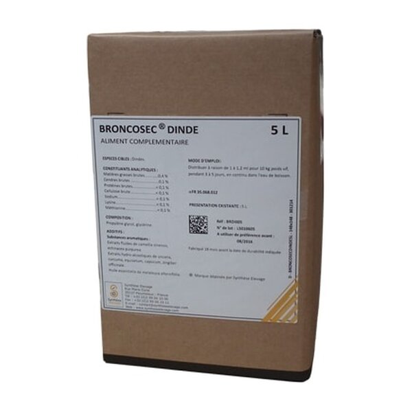 Greenacres Broncosec Dinde 5 L – Dinde