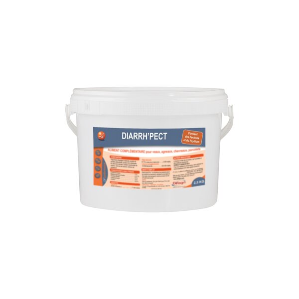 Difagri Diarrh’Pect Seau 2,5 kg – Veau