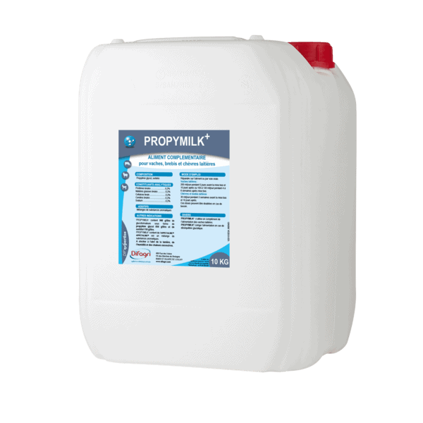 Difagri Propymilk + Bidon 10 kg – Vache laitière