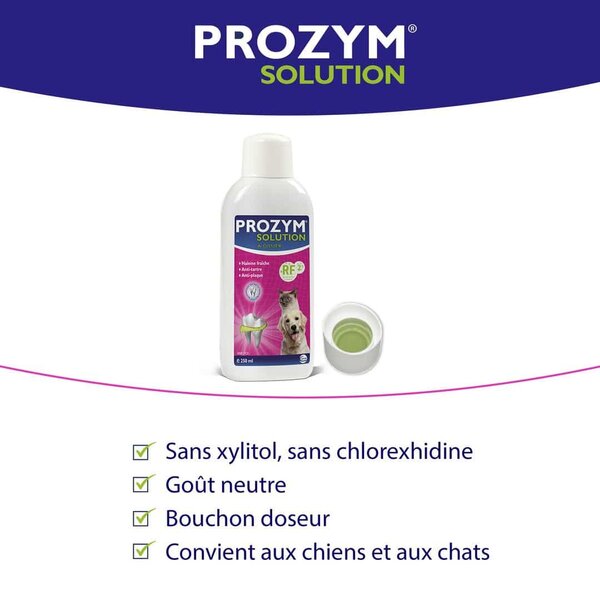 Prozym RF2 Solution – Chien et Chat