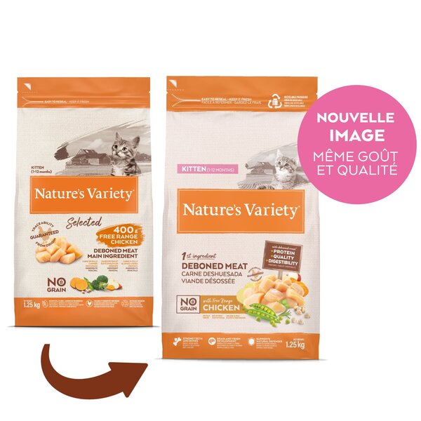 Nature’s Variety Selected Kitten Chaton
