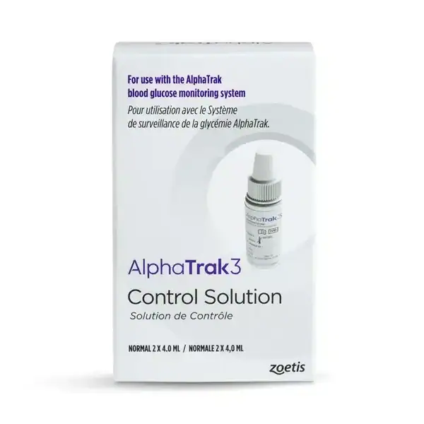ALPHATRAK 3 SOLUTION DE CONTRÔLE 2 X 4 ML