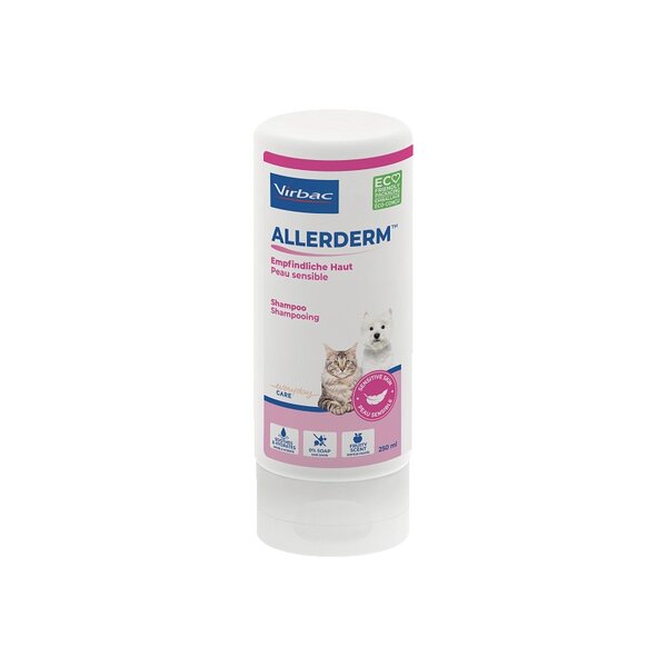 Virbac Allerderm Shampooing Peau Sensible 250 ml