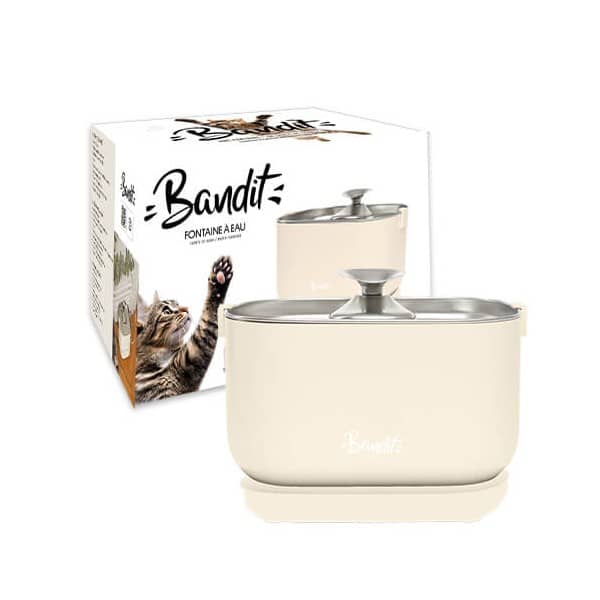 Fontaine à eau crème BANDIT
