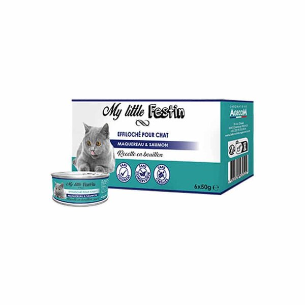 Laboratoire Agecom My Little Festin Maquereau Saumon Chat