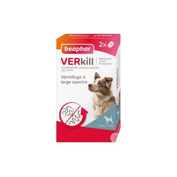 Beaphar VERkill Chien – 2 comprimés