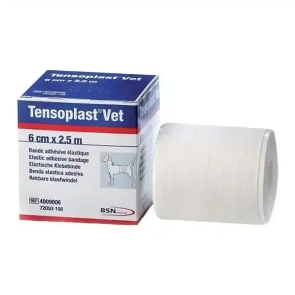 BANDE TENSOPLAST VET 8cm x 2,5m