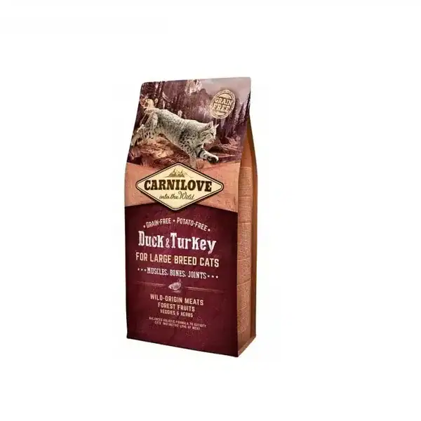 Carnilove Canard et Dinde Chat 6 kg