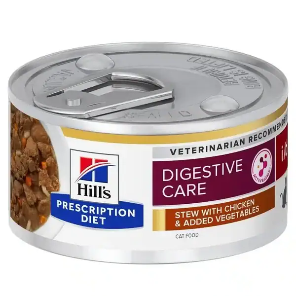 Hill’s Prescription Diet Feline I/D AB+ Mijotés Poulet et Légumes 24 x 82g