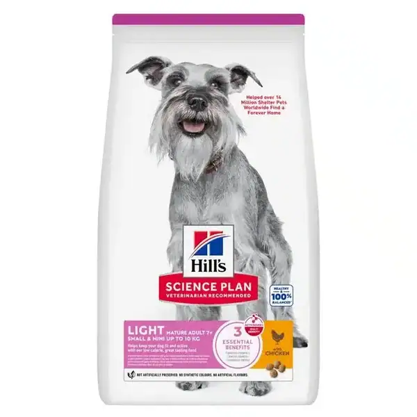 Hill’s Science Plan Canine Mature Adult 7+ Small & Mini Light 2,5 kg