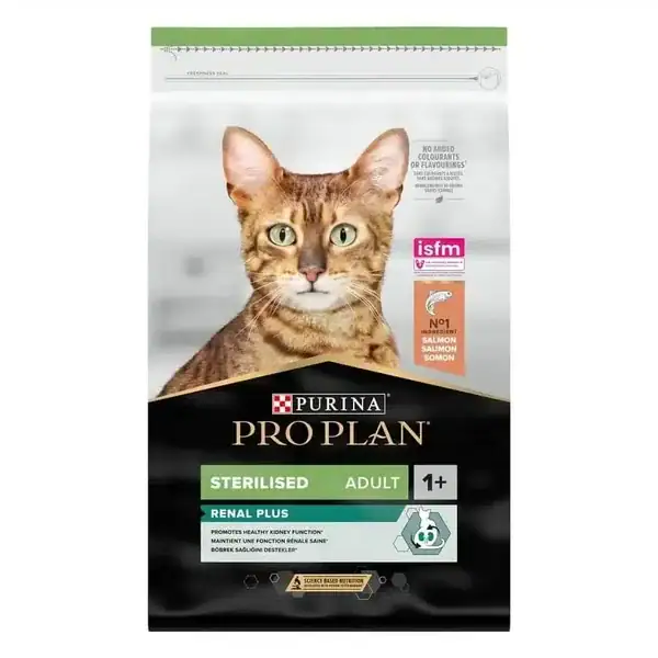Purina Pro Plan Chat Stérilisé Adult Renal Plus Saumon 400 g