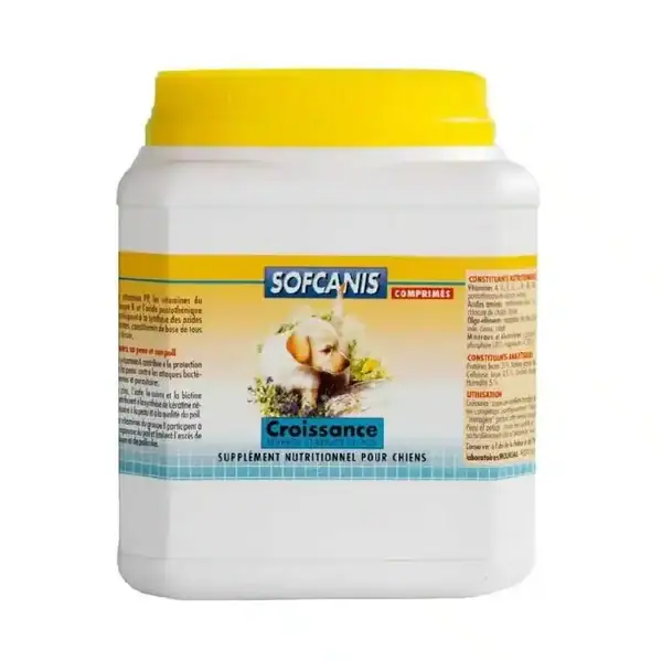 Laboratoires Moureau Sofcanis Canin Croissance 250 comprimés