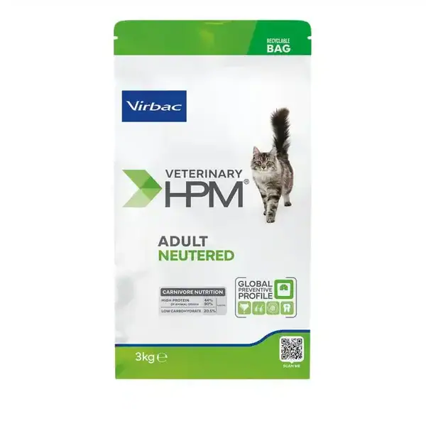 Virbac Veterinary HPM Adult Neutered Cat 3 kg