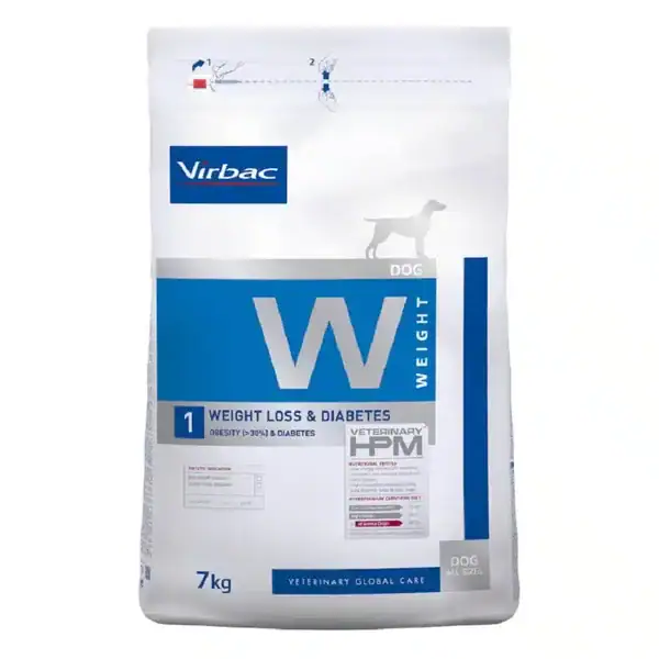 Virbac Veterinary HPM Weight Loss & Diabetes Chien 7 kg