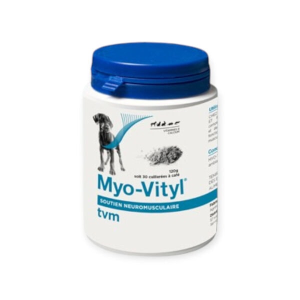 Myo-Vityl TVM pot 120 g soutien neuromusculaire chien et chat