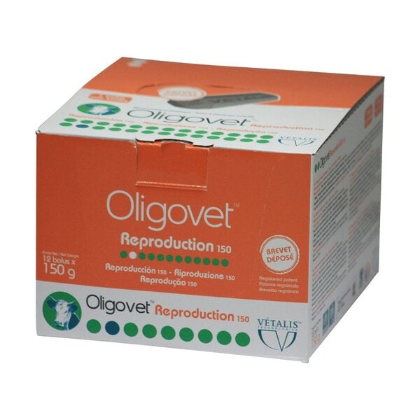 Oligovet Reproduction Vétalis boîte de 12 bolus bovin