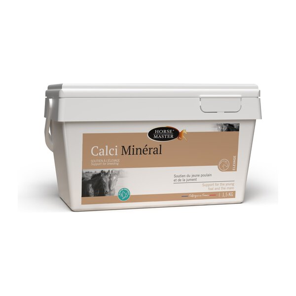 Seau de Horse Master Calci Mineral 1,5 kg, calcium et magnésium pour cheval et poulain