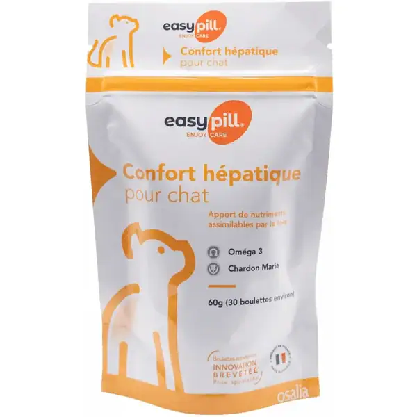 Osalia Easypill Confort Hepatique 60g - Chat