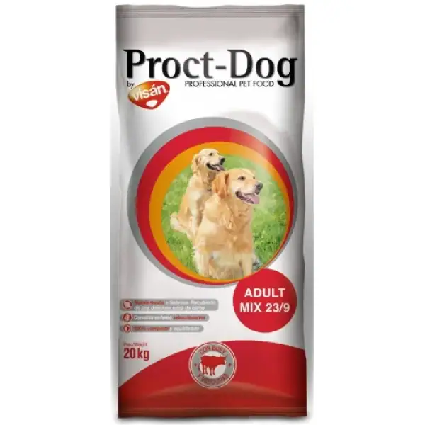 PROCT DOG ADULT MIX - Говеждо и зеленчуци 20кг