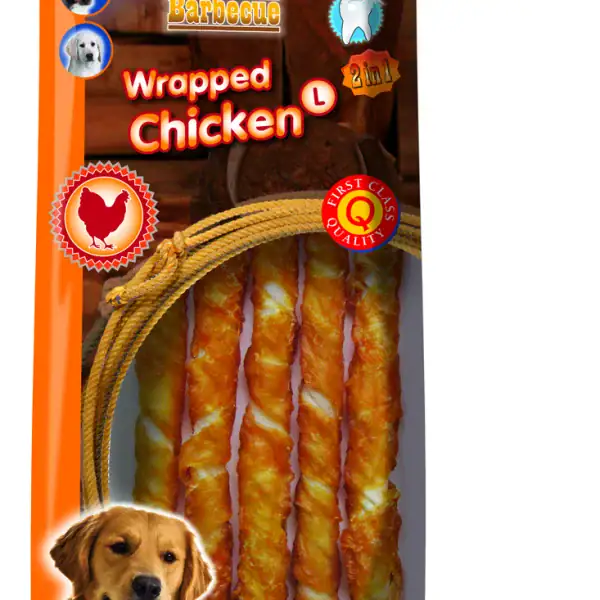 Лакомство StarSnack 2в1 Barbecue Wrapped Chicken - 144 гр.