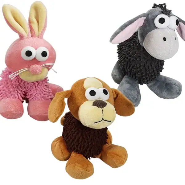 Плюшени играчки куче, магаре, заек - Image 2