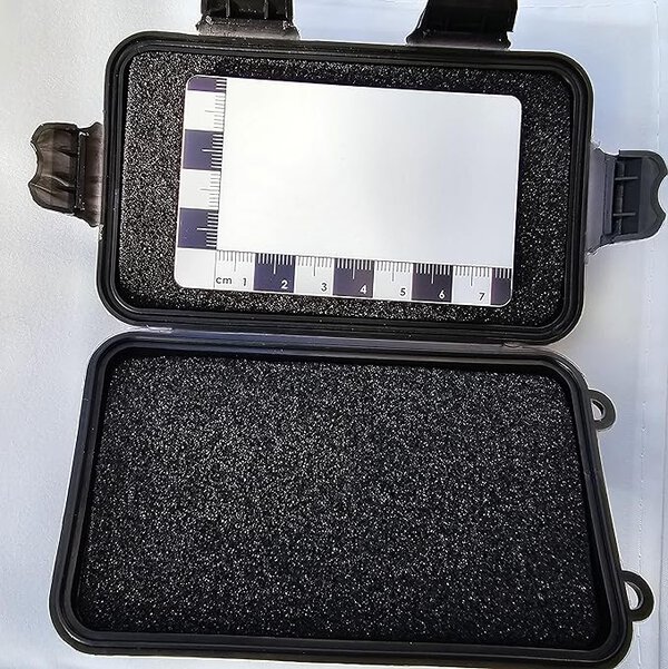 Metal Detecting Finds Box With Scale Card Brand Generic Image