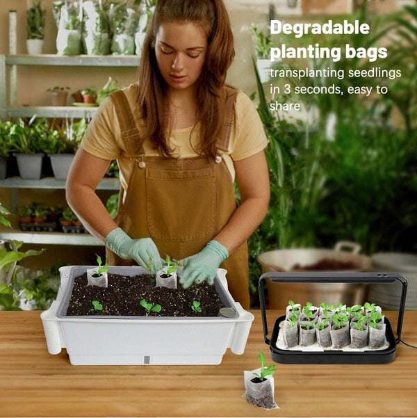 Smart Microgreen Kit — Germogliatore Intelligente con Luce LED - immagine 4