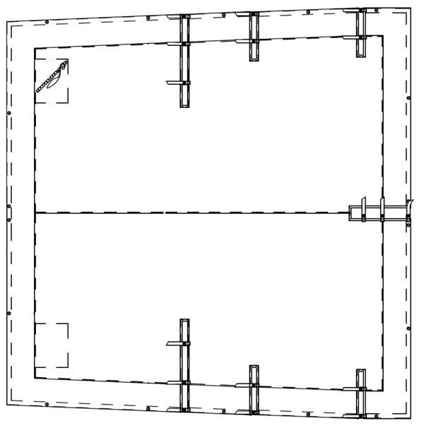 TAUD HURRICANE (PLATEFORME) - PARKING POLYESTER RIPSTOP