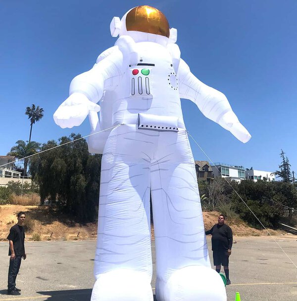 Astronaut Giant Inflatable rental for events in Los Angeles, Orange County, and nationwide